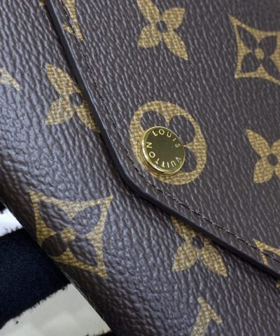 Louis Vuitton Sarah Wallet Brown - elite factory replica handbag