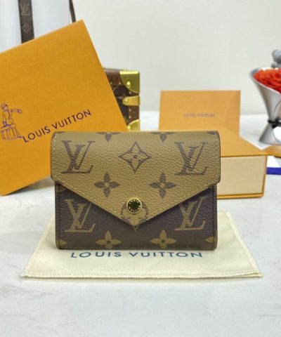 Louis Vuitton Victorine Wallet Light Brown - affordable luxury replica bag