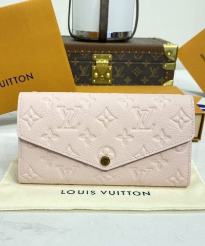 Louis Vuitton Sarah Wallet Pink - high-end replica designer purse