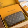 Louis Vuitton Zippy Wallet Brown&Pink - 1:1 premium replica handbag