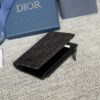 Replica Dior Zipper Card Holder Black - designer handbag clone