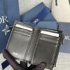 Replica Dior Zipper Card Holder White - affordable luxury replica bag