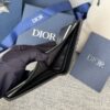 Replica Dior Jacquard Wallet Oblique Black