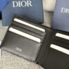 Replica Dior Jacquard Wallet Oblique Black - 1:1 premium replica handbag