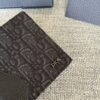 Replica Dior Jacquard Wallet Oblique Black