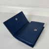 Replica Prada Saffiano Wallet Blue