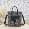 Replica Dior Saddle Shopping Tote Oblique