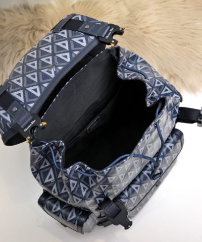 Replica Dior Hit The Road Backpack Blue Diamond - high-quality designer bag dupe