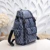 Replica Dior Hit The Road Backpack Blue Diamond - high-quality designer bag dupe