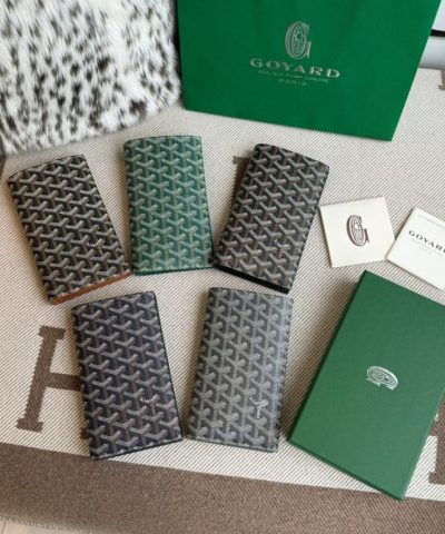Goyard Long Folding Wallet - high-end replica designer purse