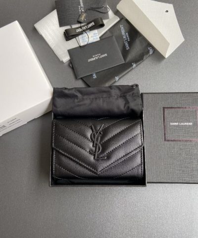 Yves Saint Laurent Two-fold Wallet