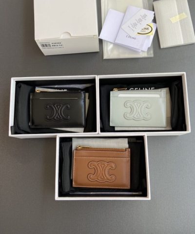 Celine Zippy Card Holder