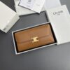 Celine Triumphe Long Wallet Brown - affordable luxury replica bag