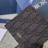Replica Dior Jacquard Wallet Black - high-end replica designer purse