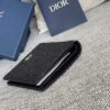 Replica Dior Jacquard Wallet Black