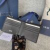 Replica Dior Jacquard Wallet Black - high-end replica designer purse
