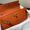 Replica Hermès Kelly Elan Orange