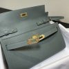 Replica Hermès Kelly Elan Mint Green