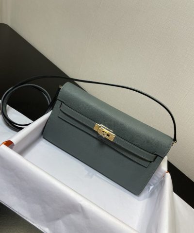 Replica Hermès Kelly Elan Mint Green - 1:1 premium replica handbag