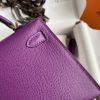 Replica Hermès Kelly Epsom Anemone Purple