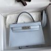Replica Hermès Kelly Epsom Haze Blue - 1:1 premium replica handbag