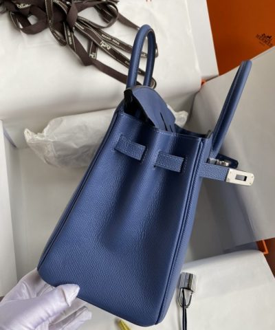 Replica Hermès Birkin Agate Blue