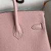 Replica Hermès Birkin Epsom Pink Silver - 1:1 premium replica handbag
