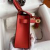 Replica Hermès Kelly Epsom Bright Red - high-end replica designer purse