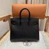 Replica Hermès Birkin Epsom Black Noir Gold