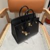 Replica Hermès Birkin Epsom Black Noir Gold