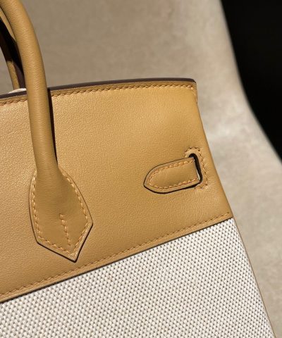 Replica Hermès Birkin Swift Marsala Brown Silver