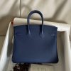 Replica Hermès Birkin Sapphire Blue Togo - affordable luxury replica bag