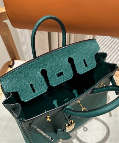Replica Hermès Birkin Peacock Green Togo