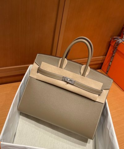 Replica Hermès Birkin Epsom Elephant Grey