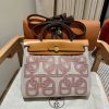 Replica Hermès Herbag 31Cm Circuit Orange - designer handbag clone