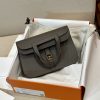 Replica Hermès Halzan Dark Grey