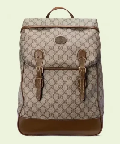 Replica Gucci Medium Backpack With Interlocking G