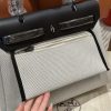 Replica Hermès Herbag 31Cm Circuit Black