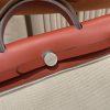 Replica Hermès Herbag 31Cm Beige Red