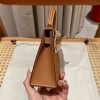 Replica Hermès Kelly Brown Epsom Gold - designer handbag clone