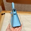 Replica Hermès Kelly Celeste Epsom