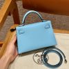 Replica Hermès Kelly Celeste Epsom - high-quality designer bag dupe