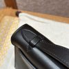 Replica Hermès Kelly Pochette Swift Black - top-grade luxury bag dupe