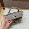 Replica Hermès Kelly Gris Asphalte
