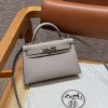 Replica Hermès Kelly Gris Asphalte
