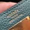 Replica Hermès Kelly Malachite Togo - high-quality designer bag dupe