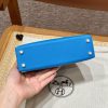 Replica Hermès Kelly Blue Fruda Epsom - high-quality designer bag dupe