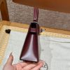 Replica Hermès Kelly Rouge Box Silver - high-quality designer bag dupe